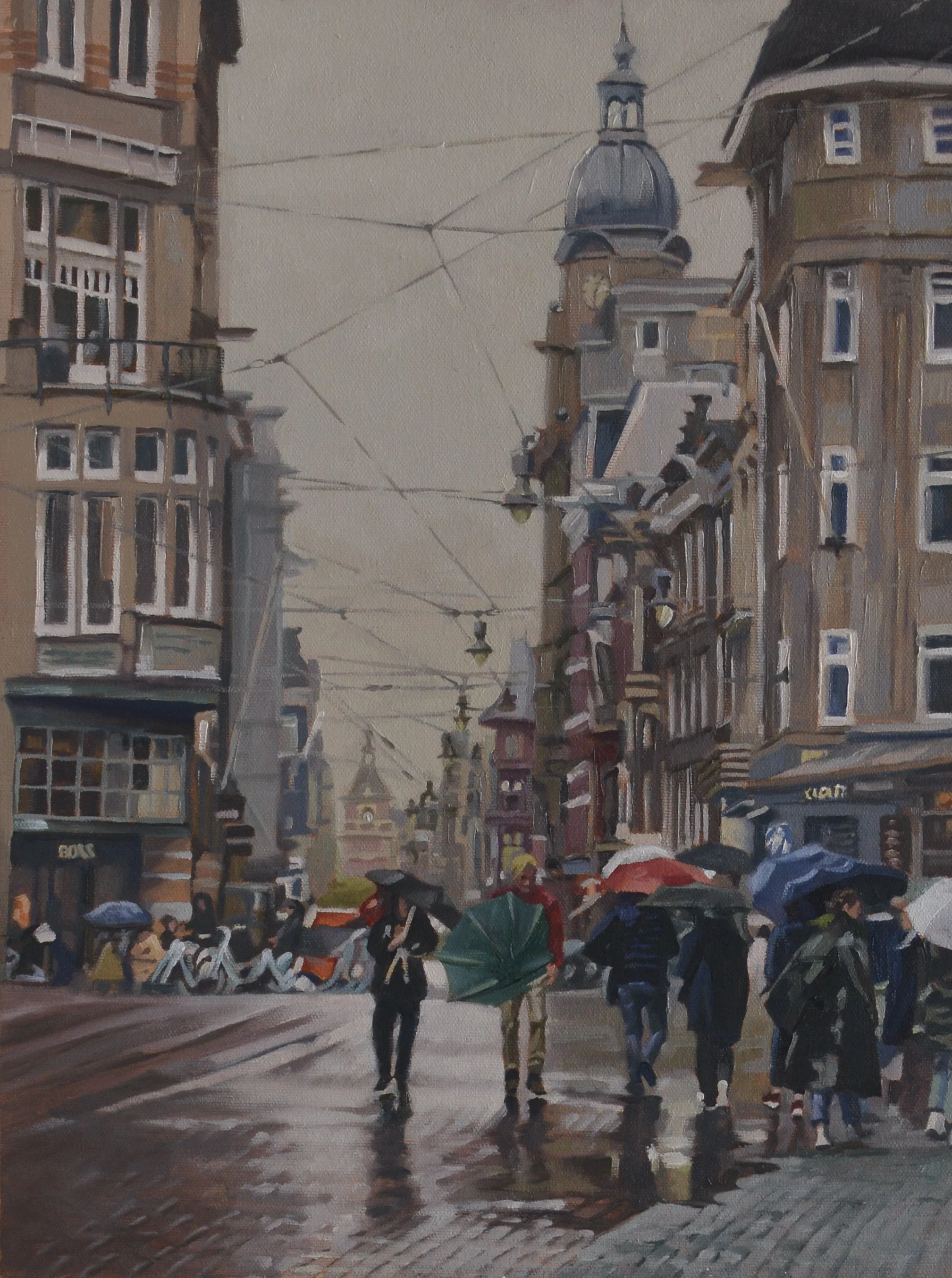 Wet and Windy Amsterdam