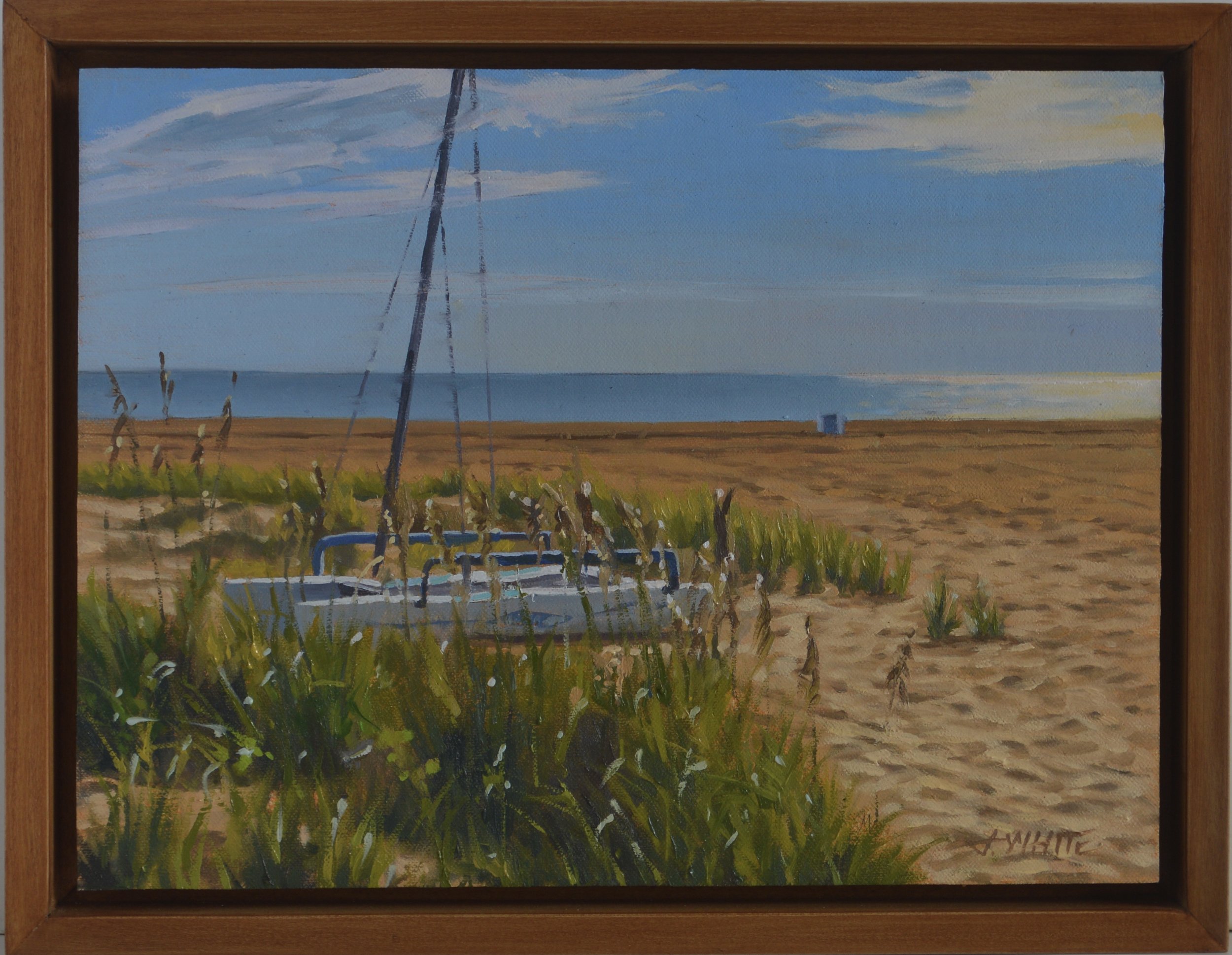 Cat Nap framed 9x12 $850.JPG