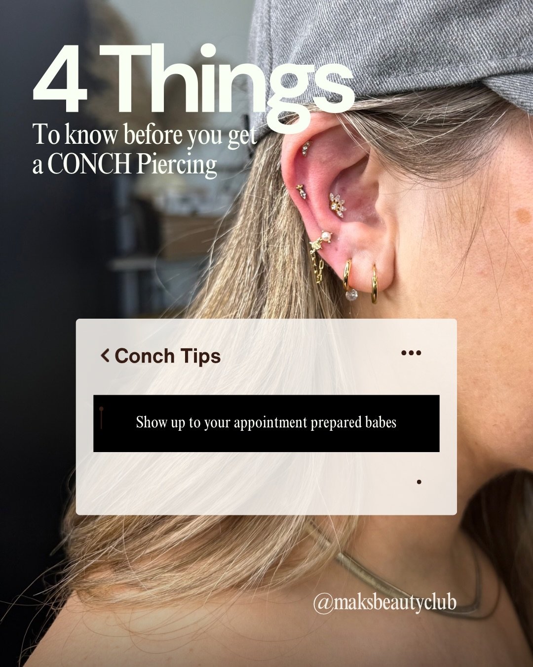 One of my FAVORITE piercings ATM, show up to your appointment prepared if you are wanting one.