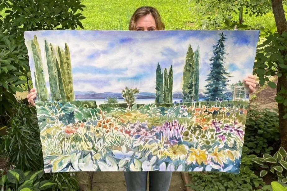 Flower Power - Paintings by Char and Kath of Gardens and Bouquets