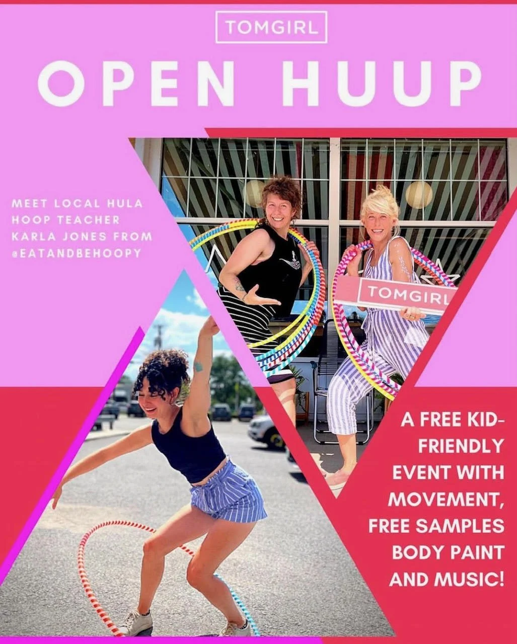 TOMGIRL - Weekly drop-in Hula Hoop Clinic