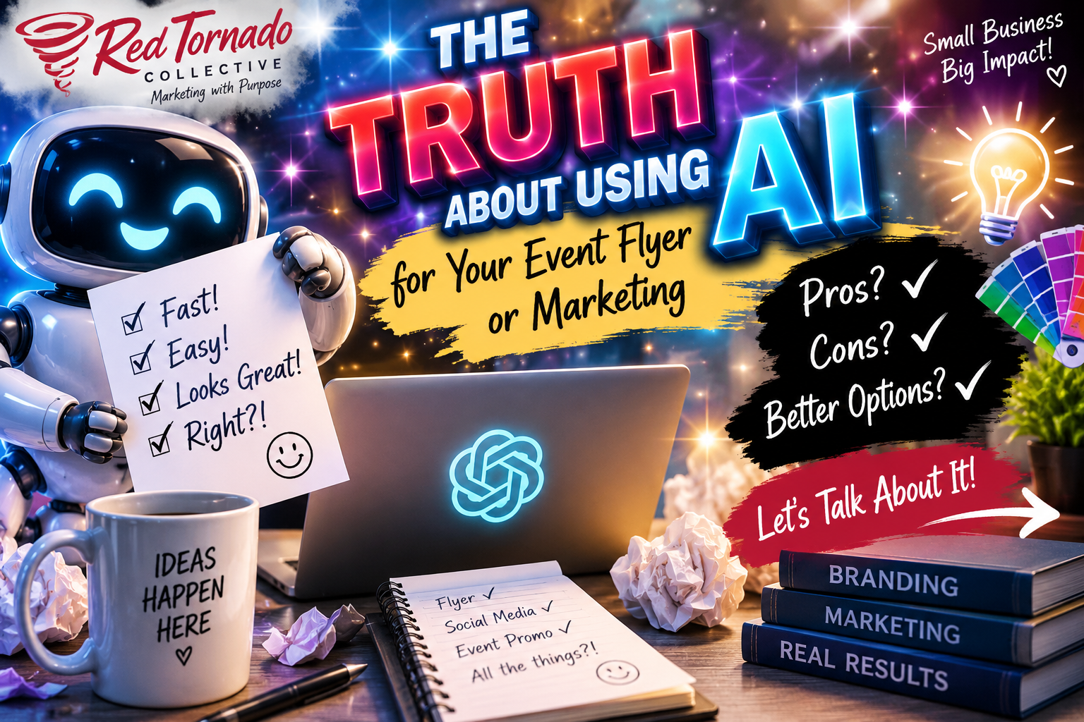 So, You Used AI to Make Your Flyer. Now What?