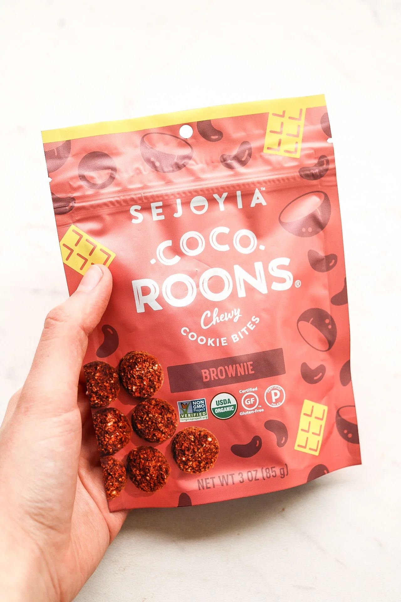 These coco-roons take the cookies to the next level! The combination of chocolate, coconut, and sugar cookie is perfection.