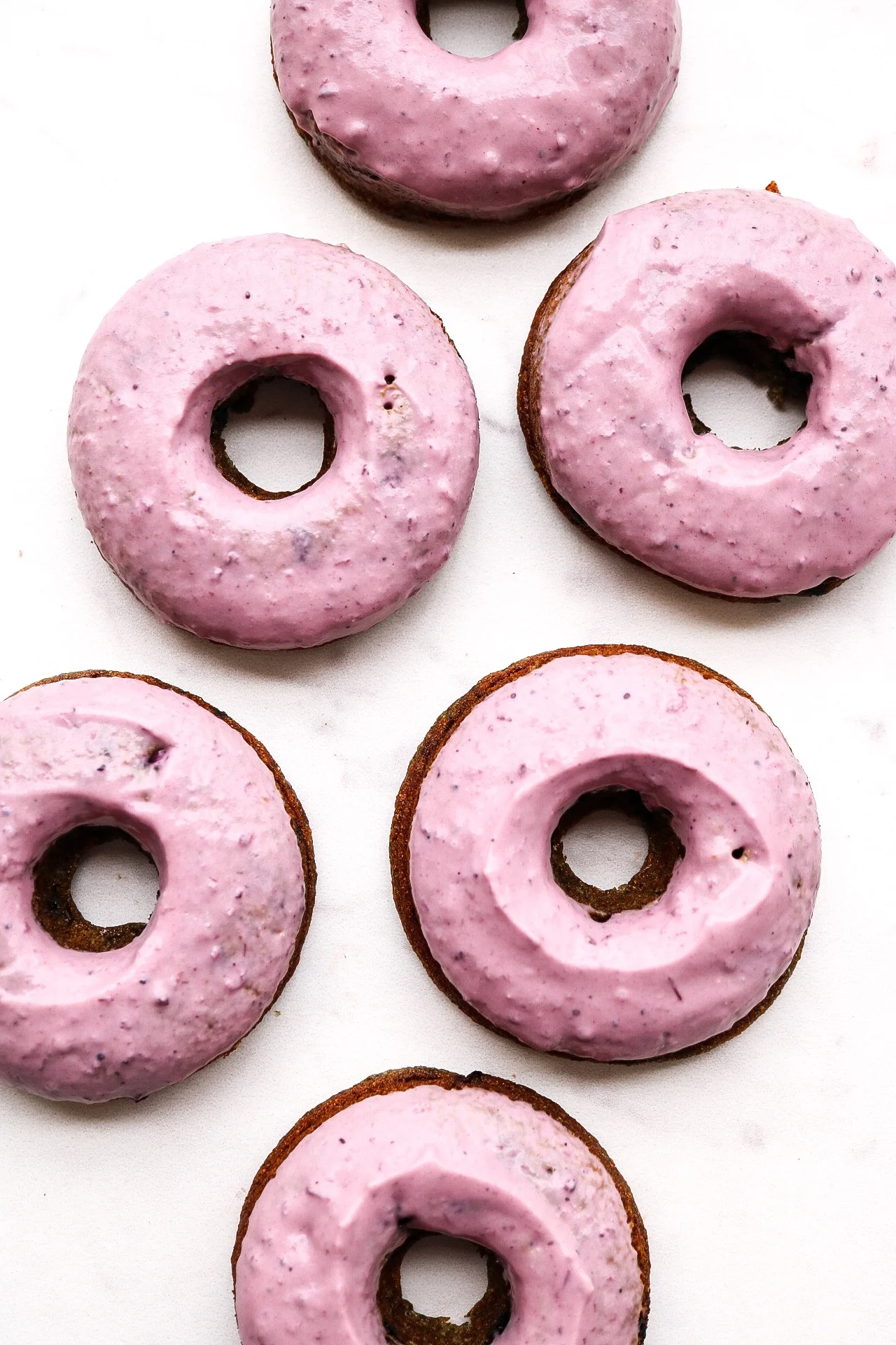 Dipped these guys in vegan blueberry yogurt - such a good combo!