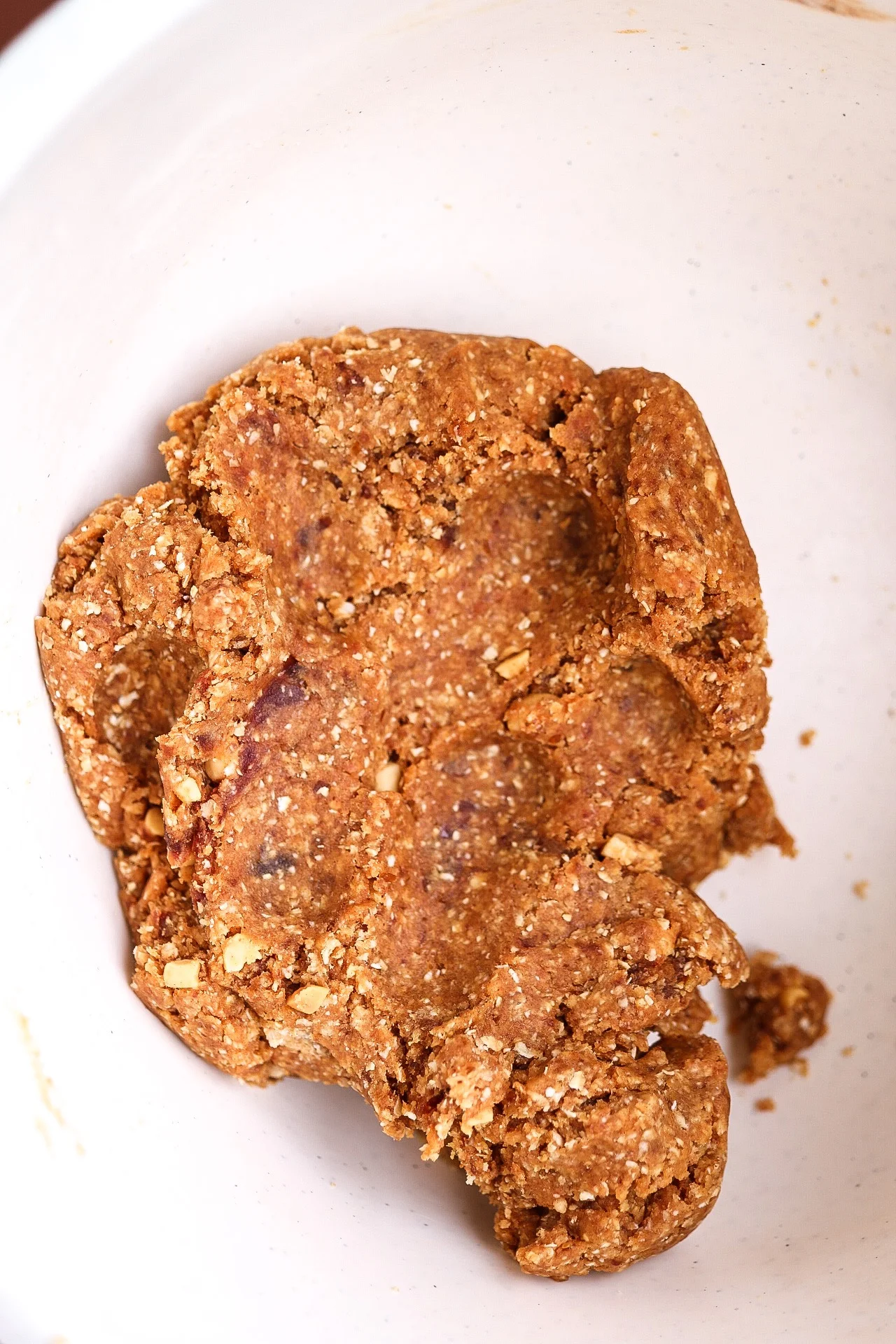 The cookie dough, ready to be rolled out.