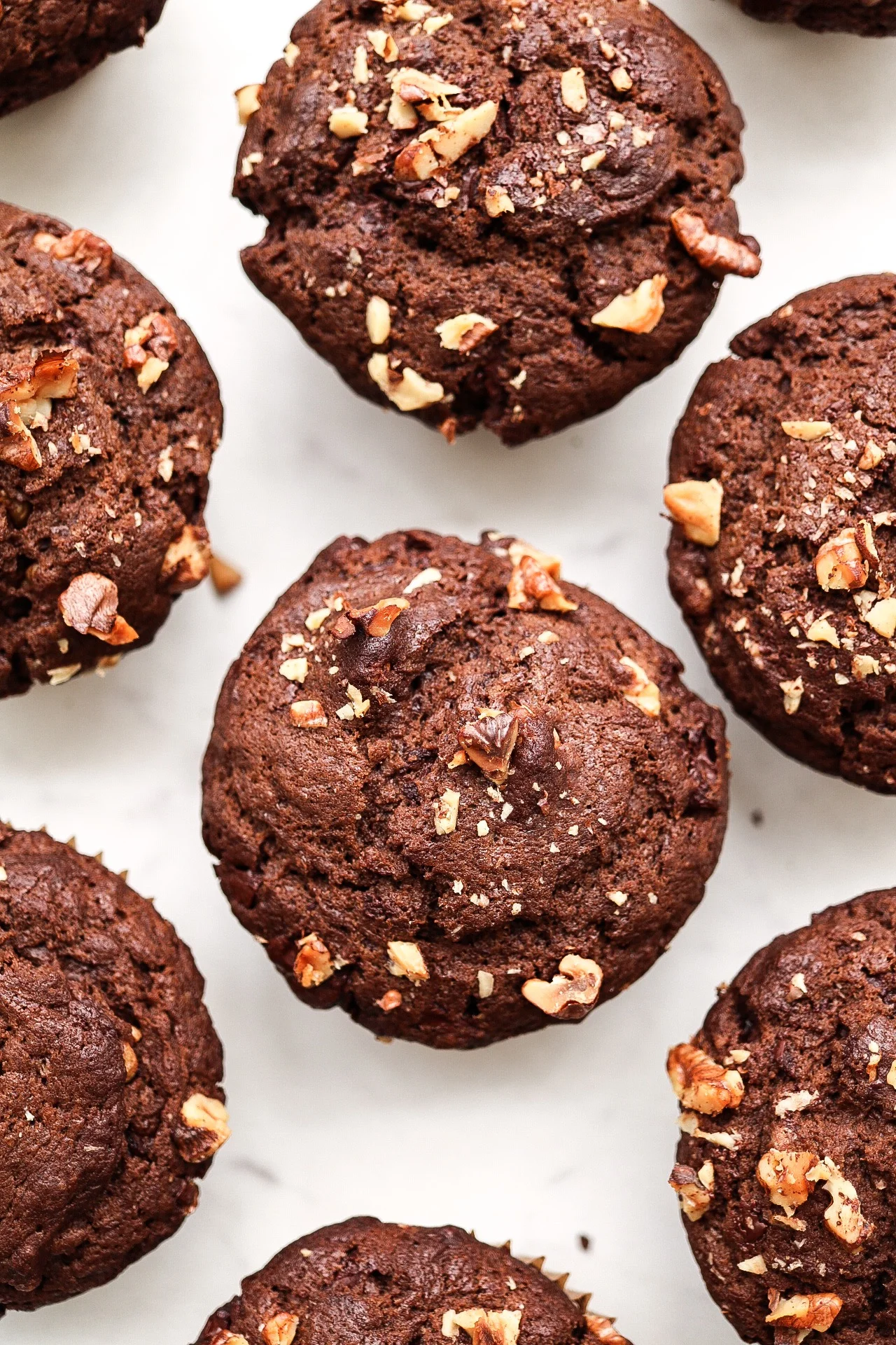 Allow the muffins to cool before digging in - trust me, a burnt tongue is no fun.