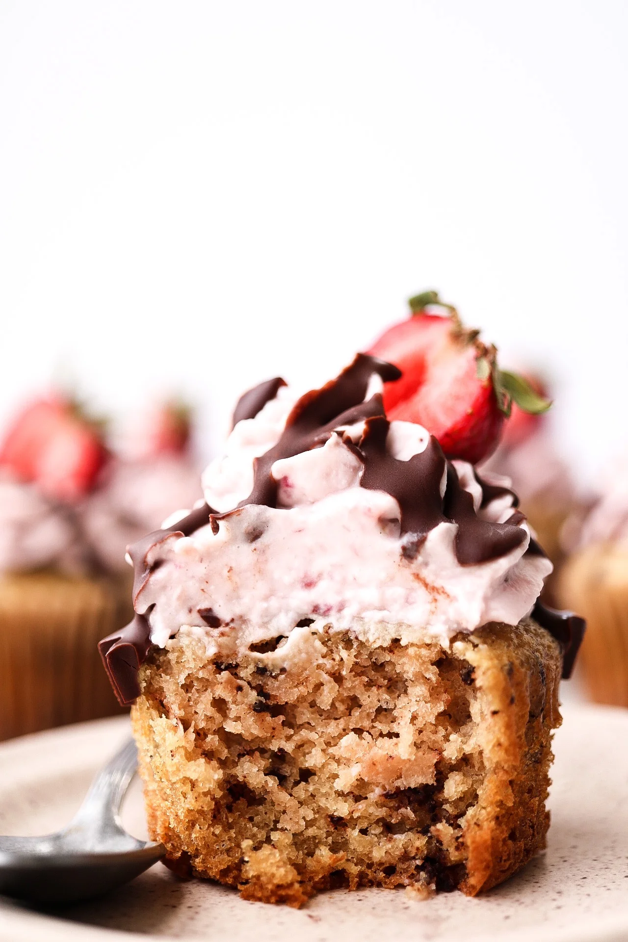 They are perfectly fluffy and moist - and bursting with chocolate.