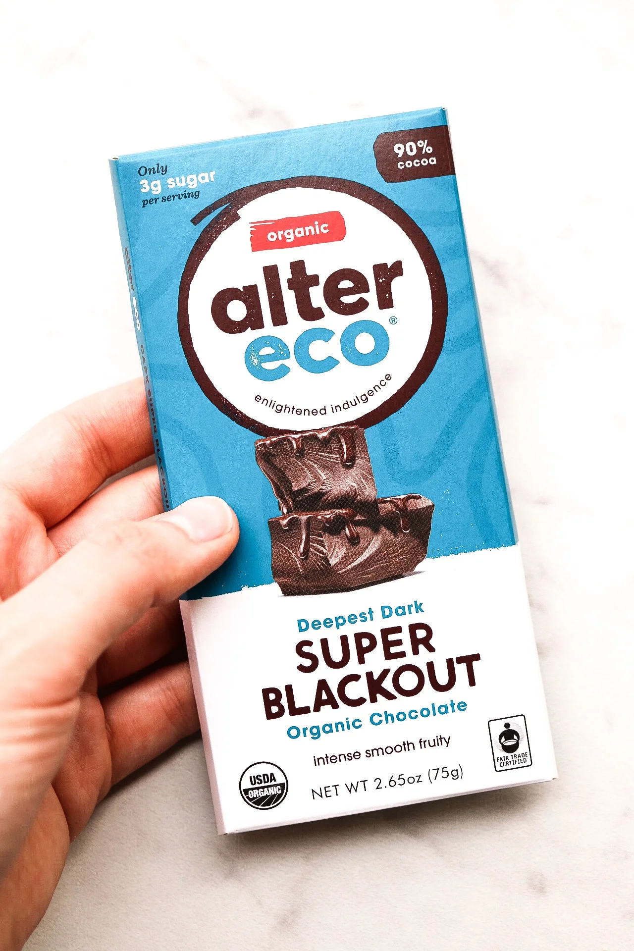 The best chocolate for these kind of cookies - super deep and dark, it makes them perfectly rich!