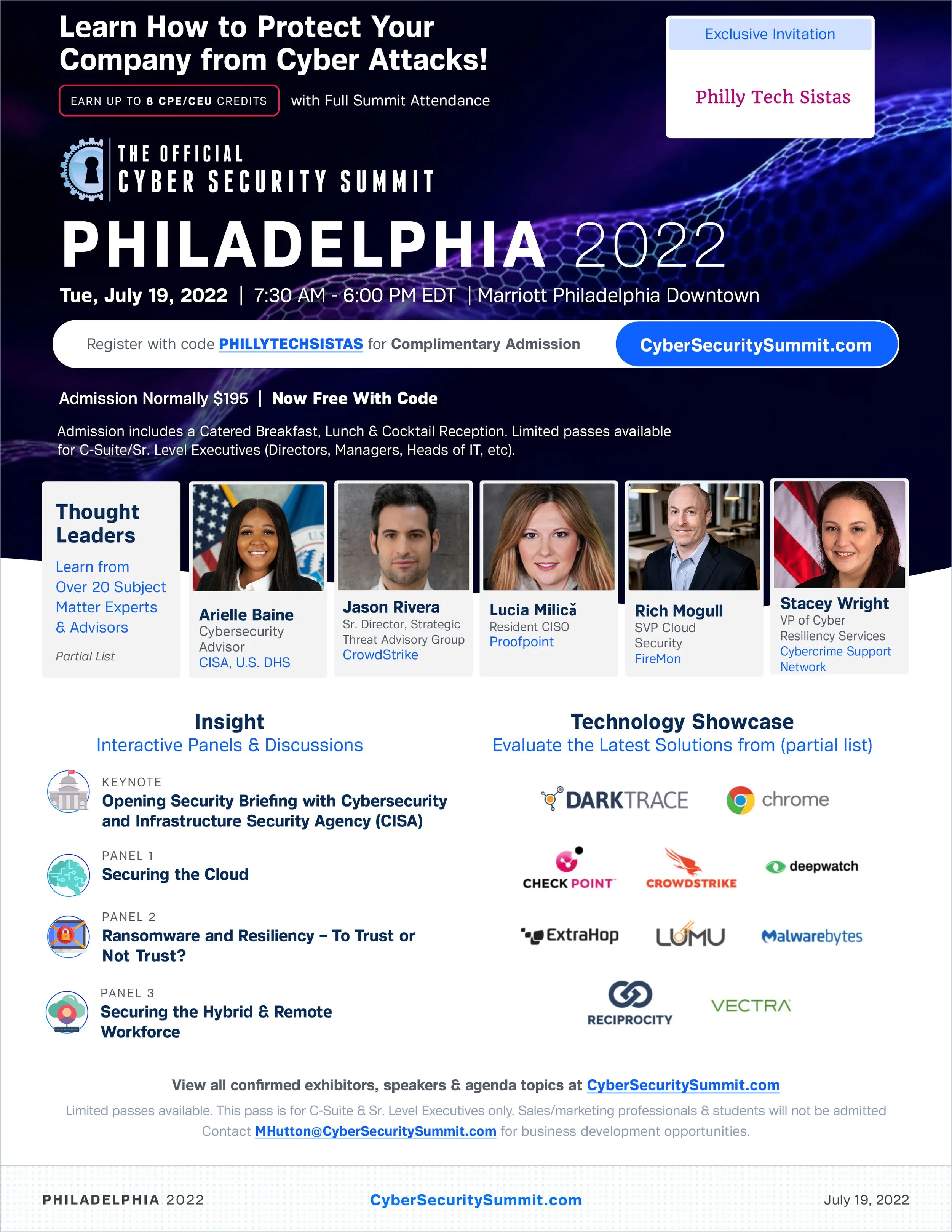 Partner Event: 4th Annual Official Cyber Security Summit Philadelphia 2022