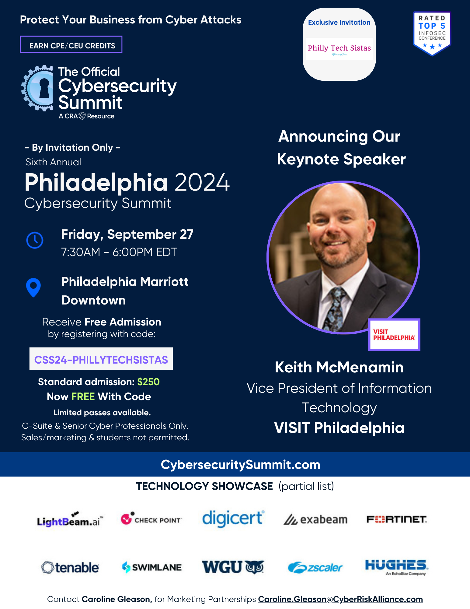 Partner Event: Official Philadelphia Cybersecurity Summit