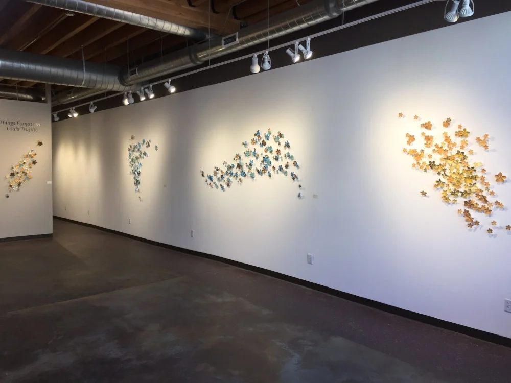 Installation view of "Things Remembered . . . Things Forgotten" at SYNC Gallery