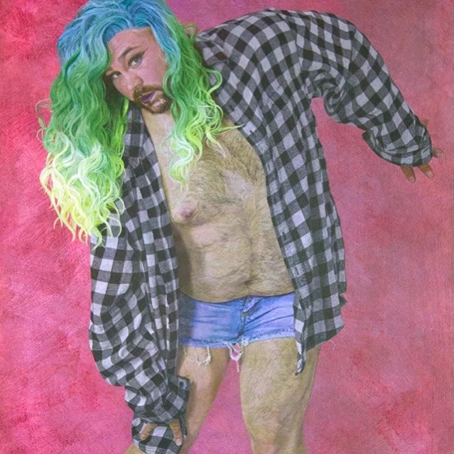 I Adore You, (detail), colored pencil on paper, 43.5 x 23.75&rdquo; (sold)

I finished this drawing earlier this year! 
View the full drawing on my website, link in bio.
#gayart #queerart #denverartist #coloredpencil