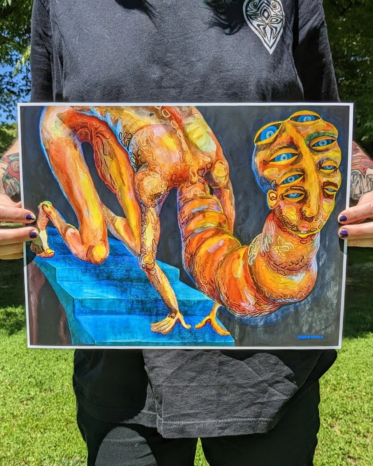 "Midnight Snack" large print