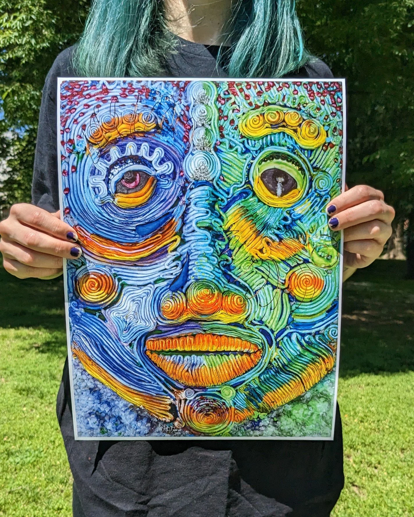 "Comfortable" large print