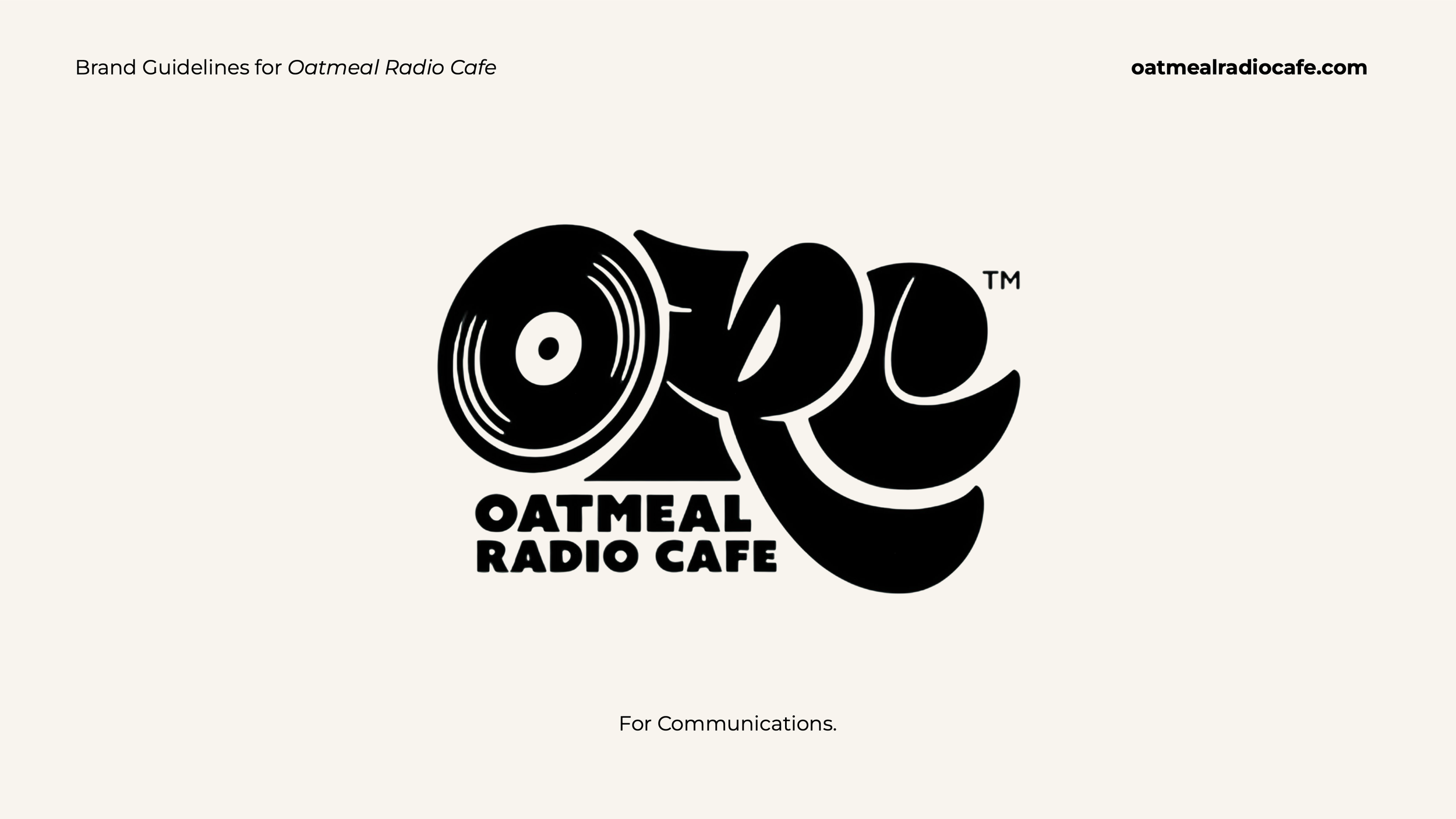 Oatmeal Radio Cafe