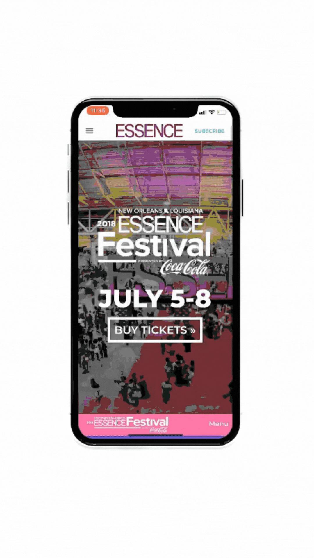 Essence Festival App