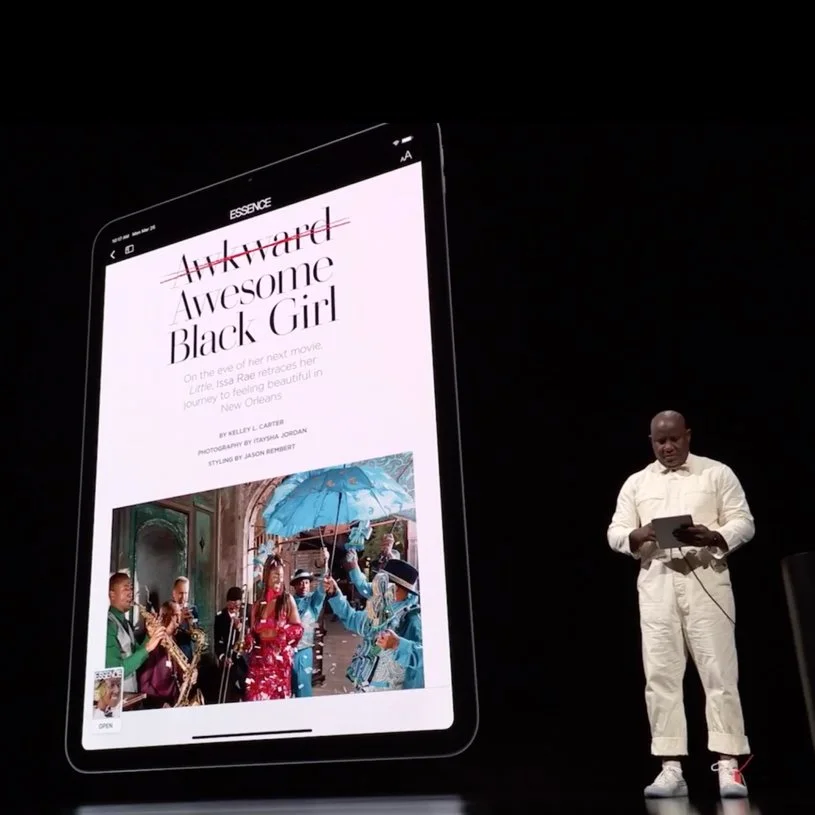 Digital Cover Stories UX for ESSENCE