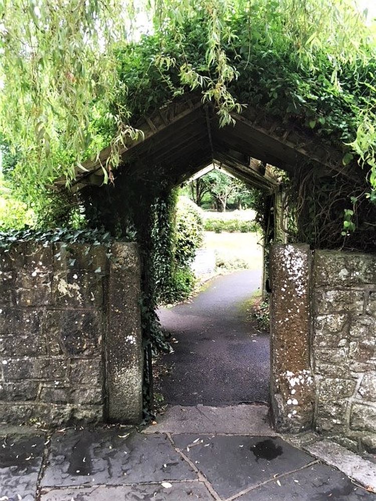 Secret door in Adare city park