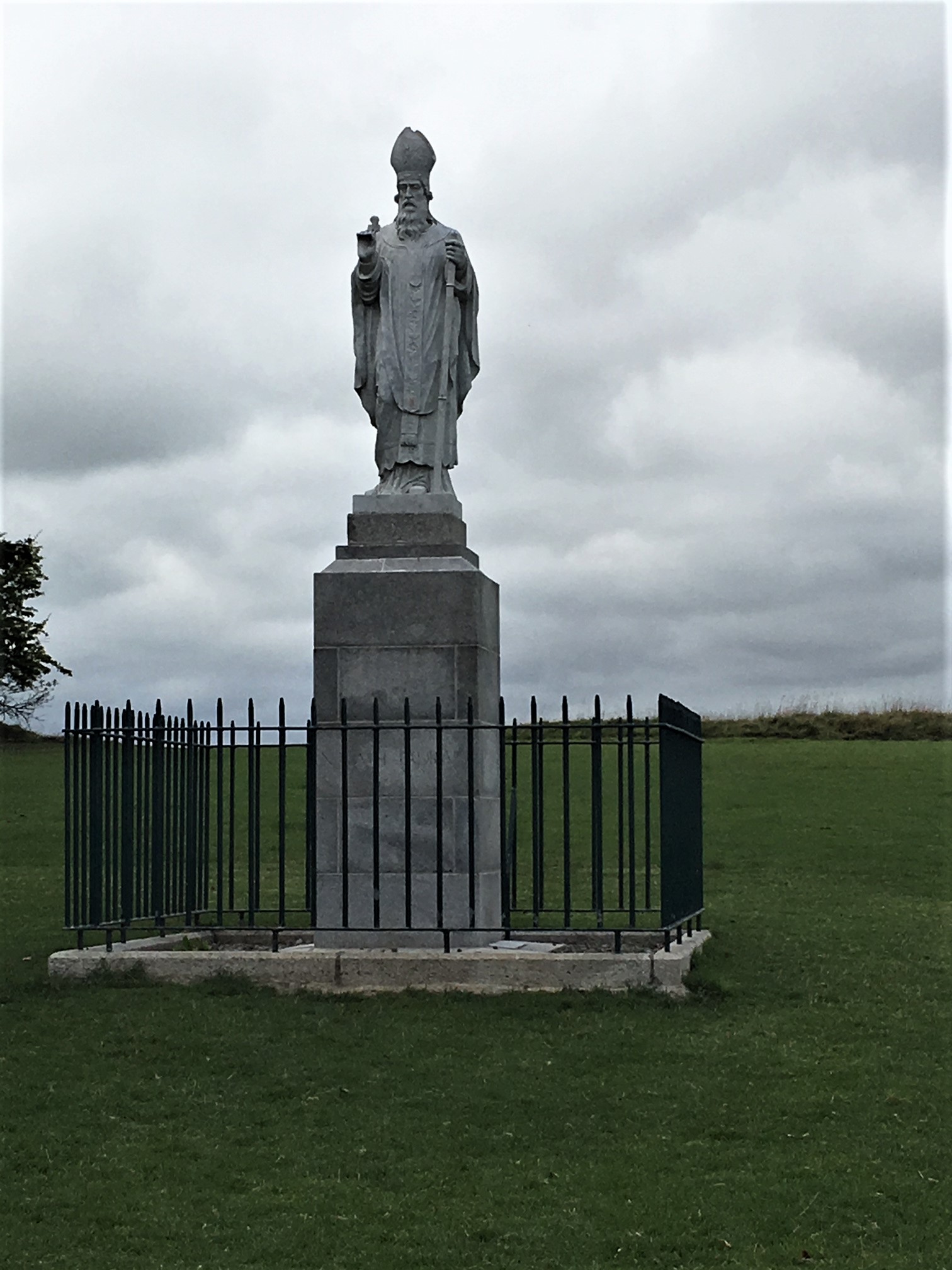 Statue in Land of the Kings Tara, Ireland 