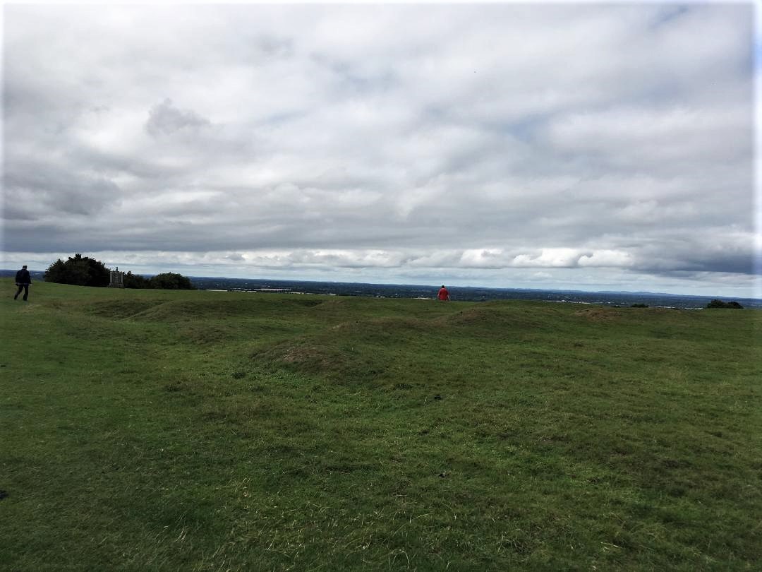 The view from the Hill of Tara in Ireland