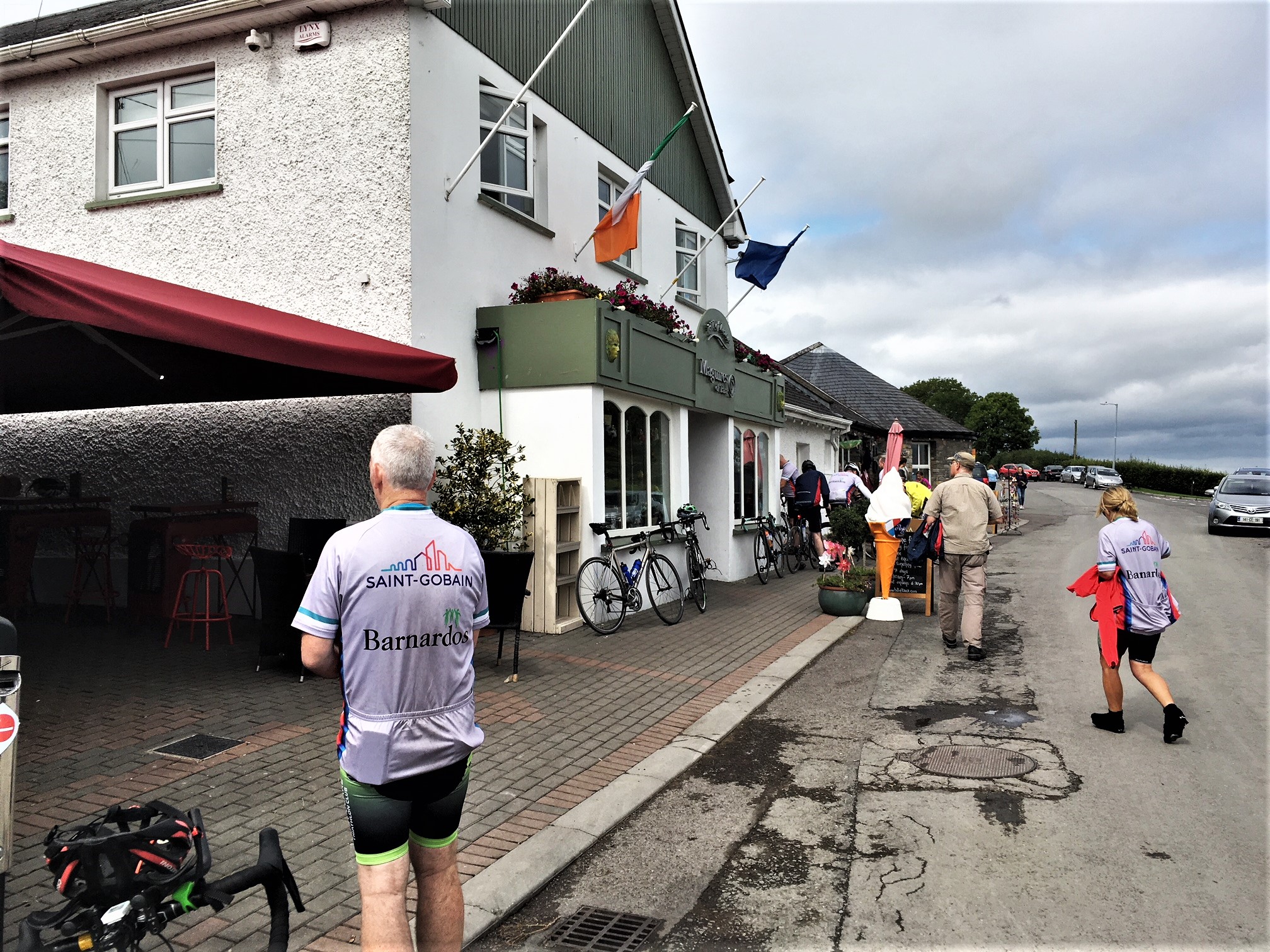 The small village shop and restaurant in Tara, Ireland