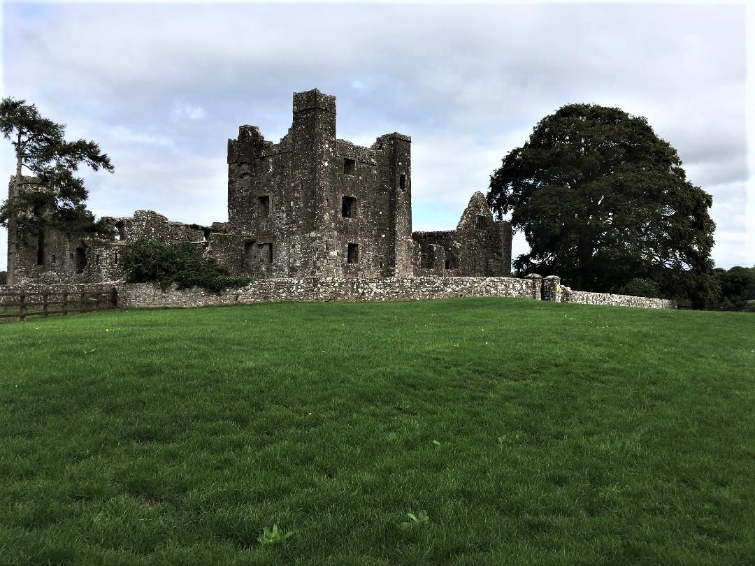 The exterior of Bective Abbey in Ireland