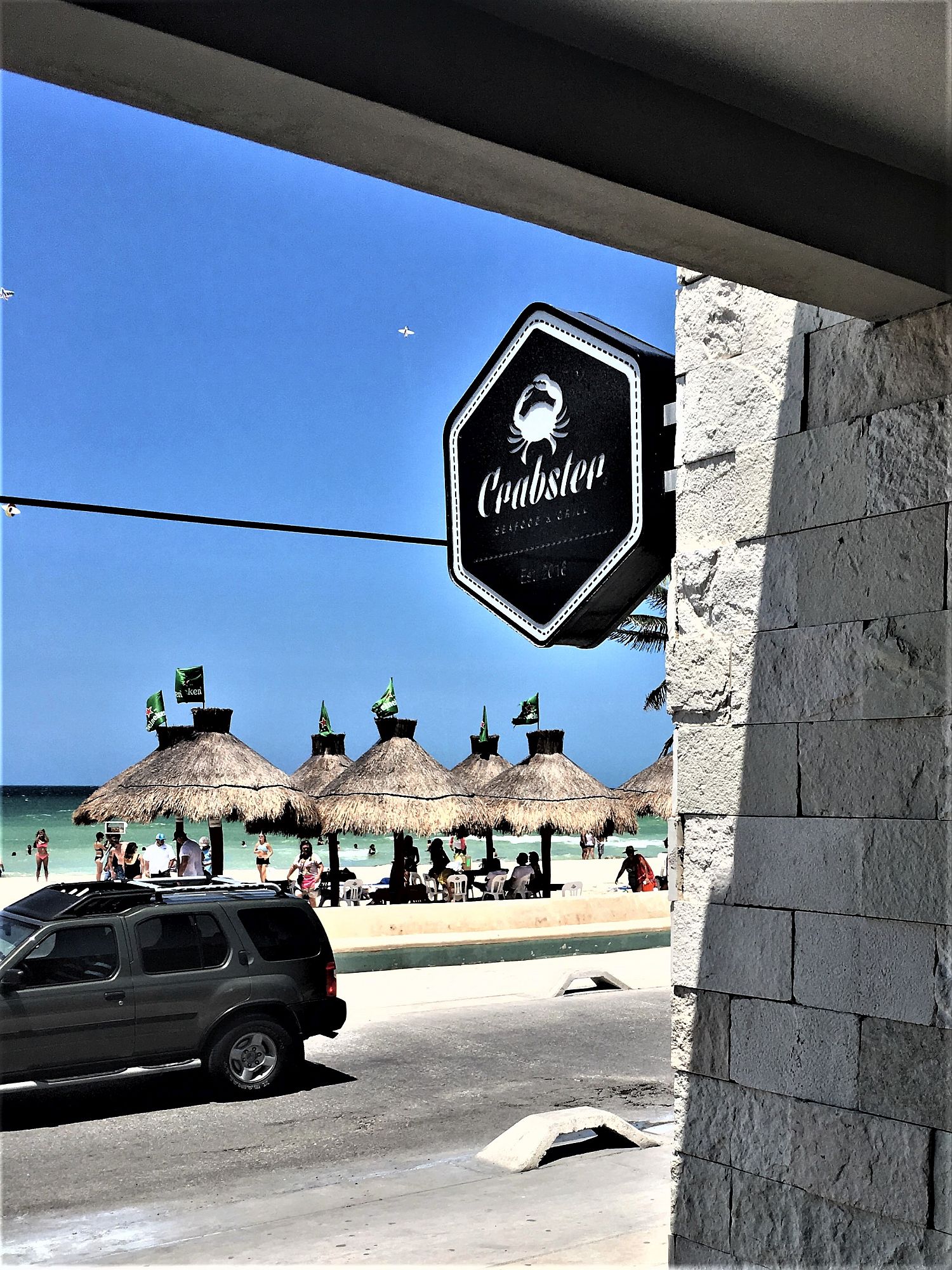 Crabster's in Progreso, Mexico