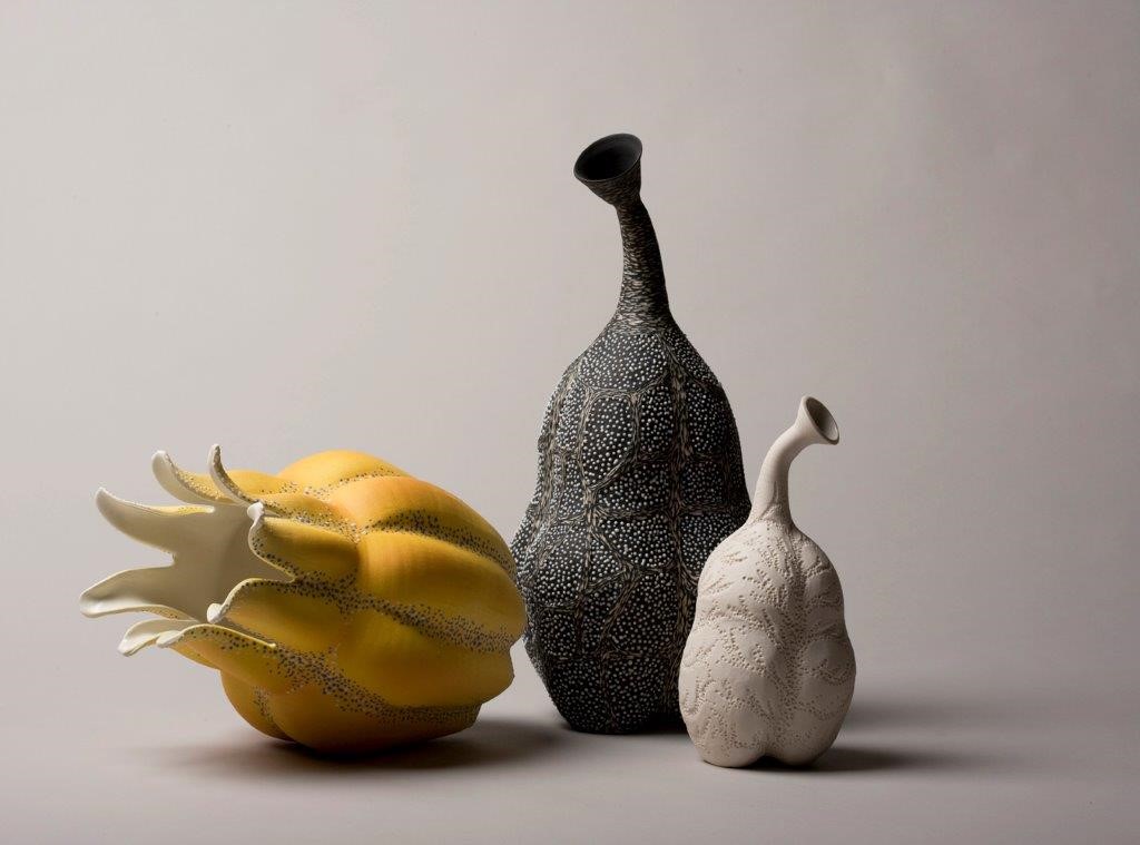 Ceramic sculptures by Eileen Braun