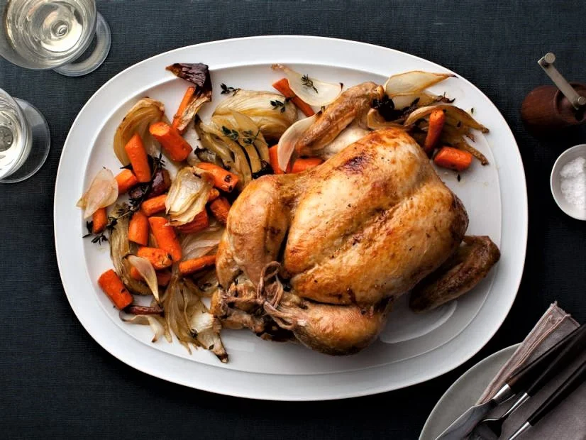 Ina Garten’s signature perfect roast chicken dish