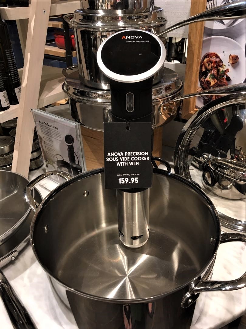 Sous vide at Williams-Sonoma in Ponce City Market