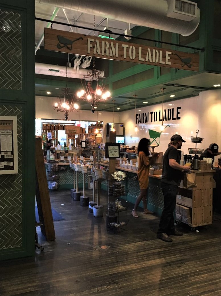 Farm to Ladle Restaurant at Ponce City Market Atlanta