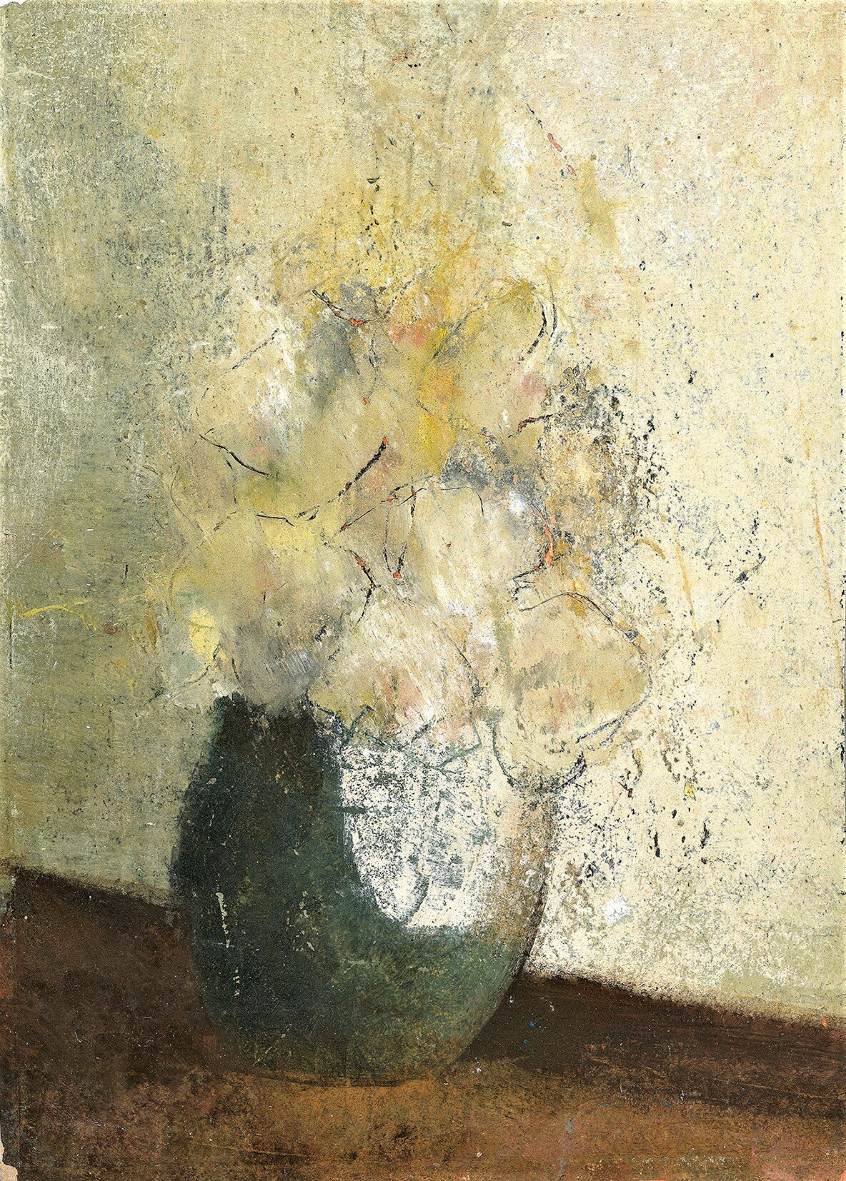 Wildflowers, a painting by artist David Brayne R.W.S.