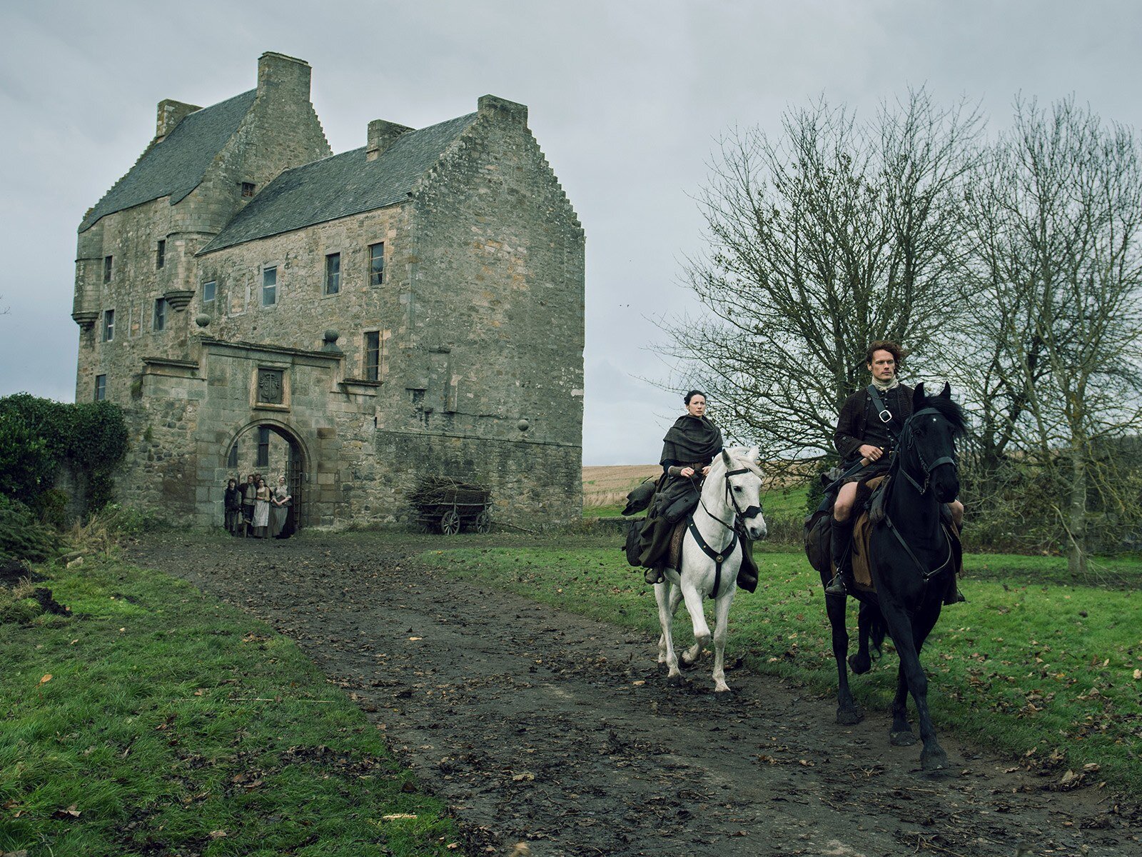 Lallybroch in Scotland is the home of James Fraser on Outlander