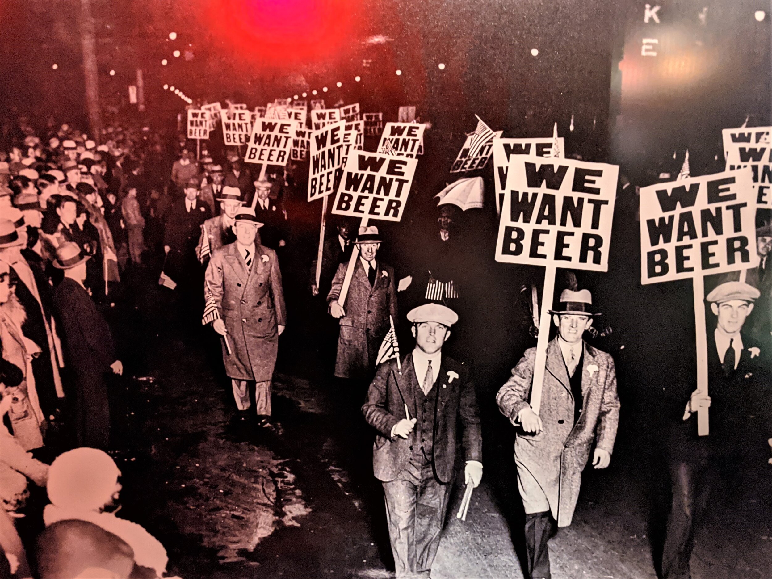 Fun black &amp; white prohibition photos for artwork at The Bureau in Atlanta, GA