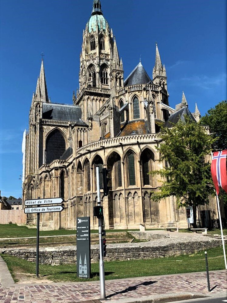 The Roman Gothic Cathedral of Bayeux, France