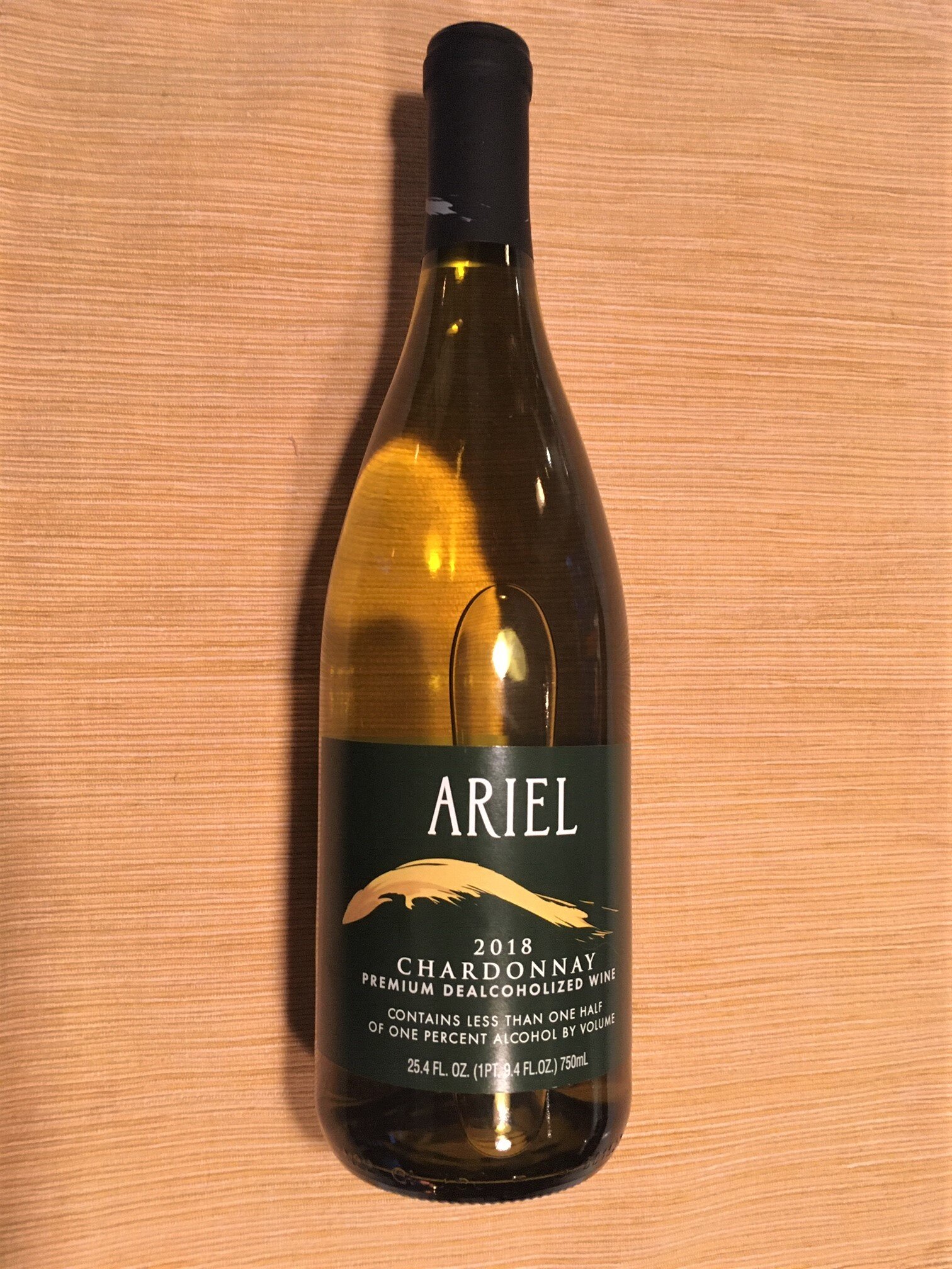 Ariel Vineyards non alcoholic white wine