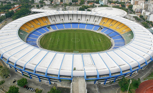 Maracana Stadium for football in Rio de Janeiro