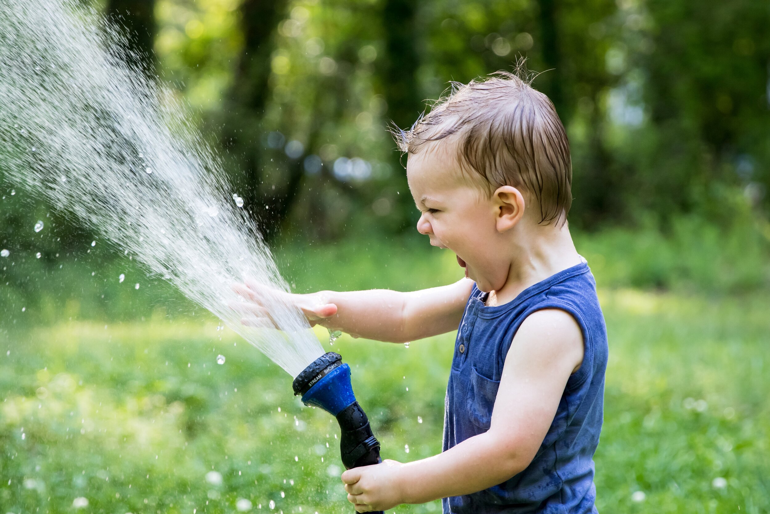 Sprinklers for hot days