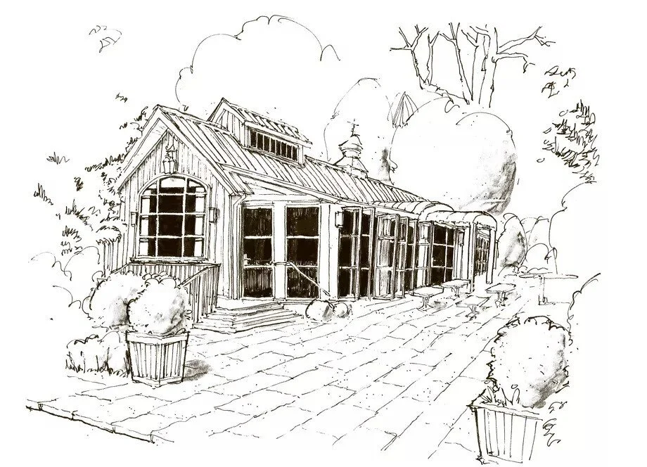 Sketch of The Chastain