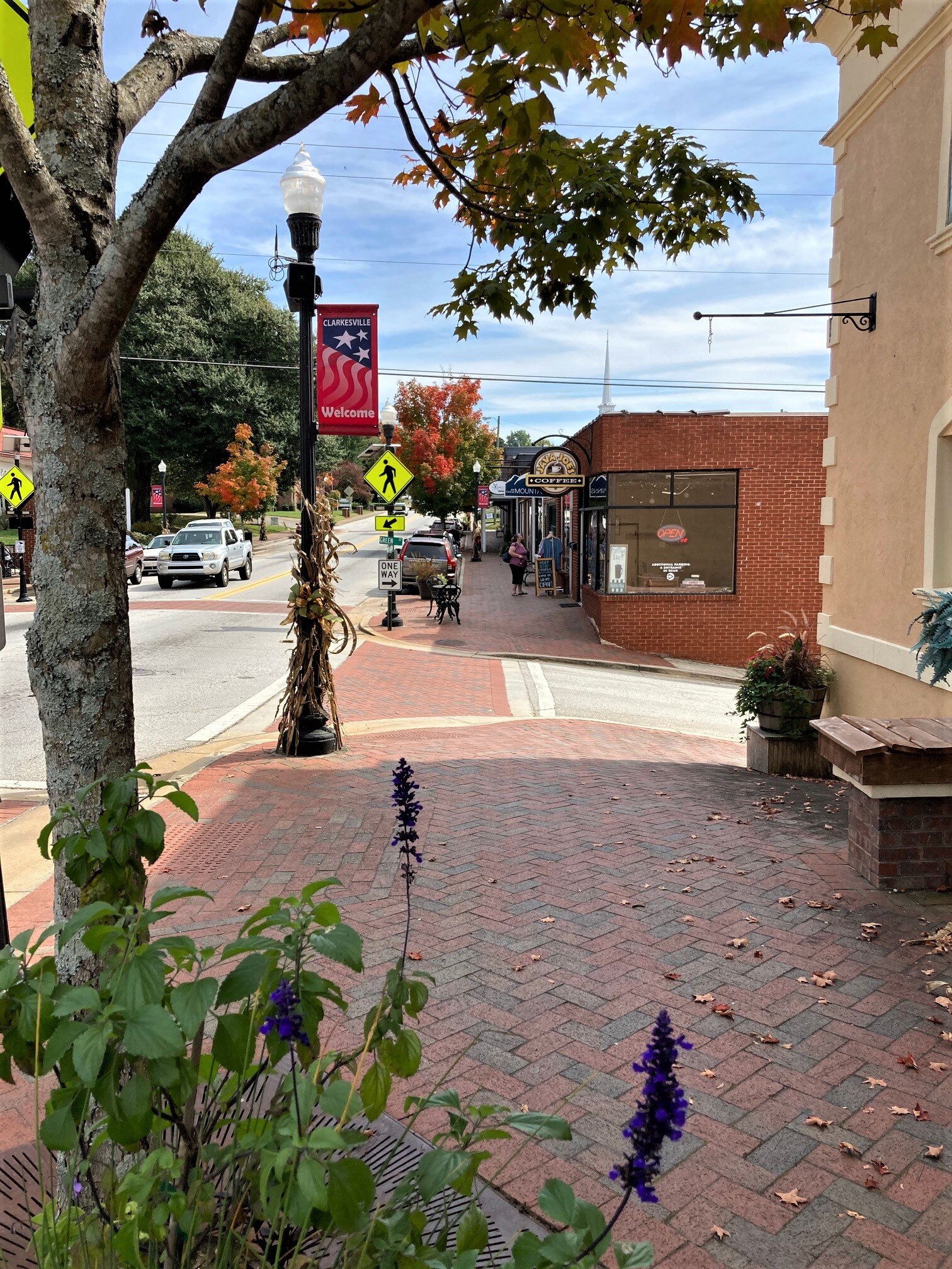 Main street walking