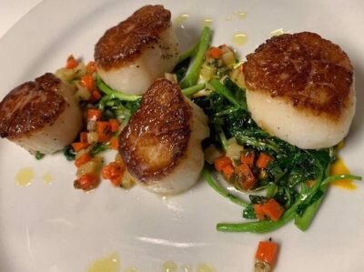 Dining on Scallops
