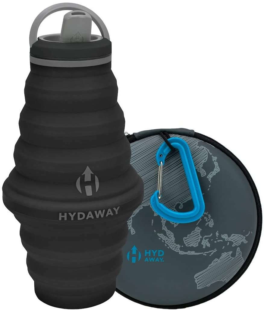 Hydaway collapsible water bottle