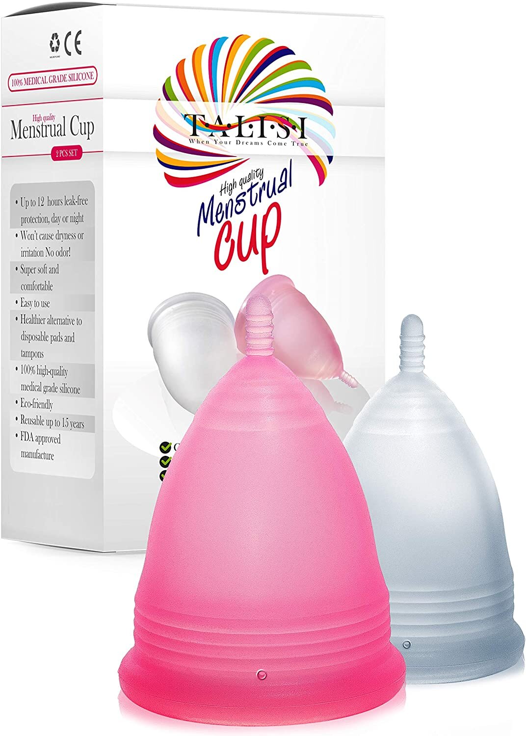 Talisi Reusable Menstrual Cups