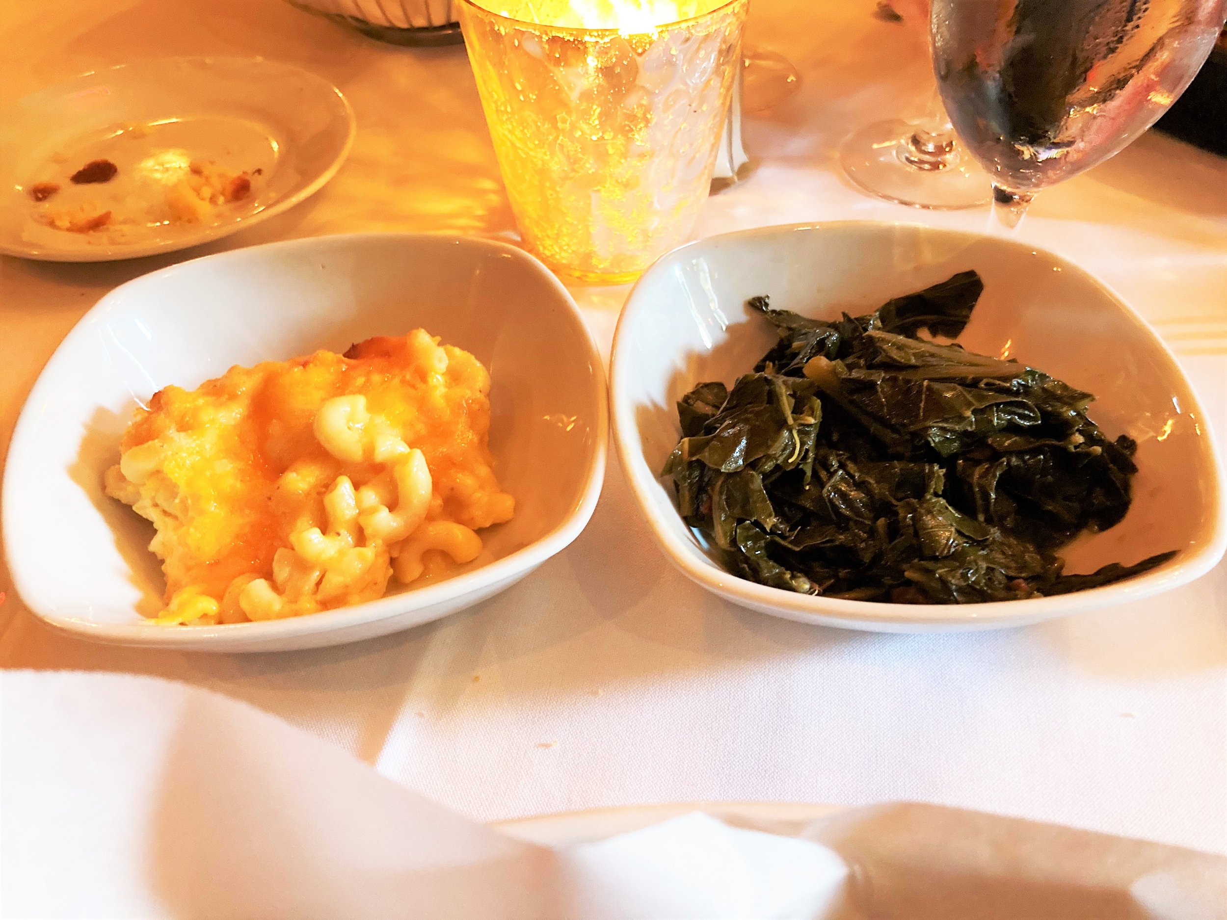 Delicious Mac with Collard Greens