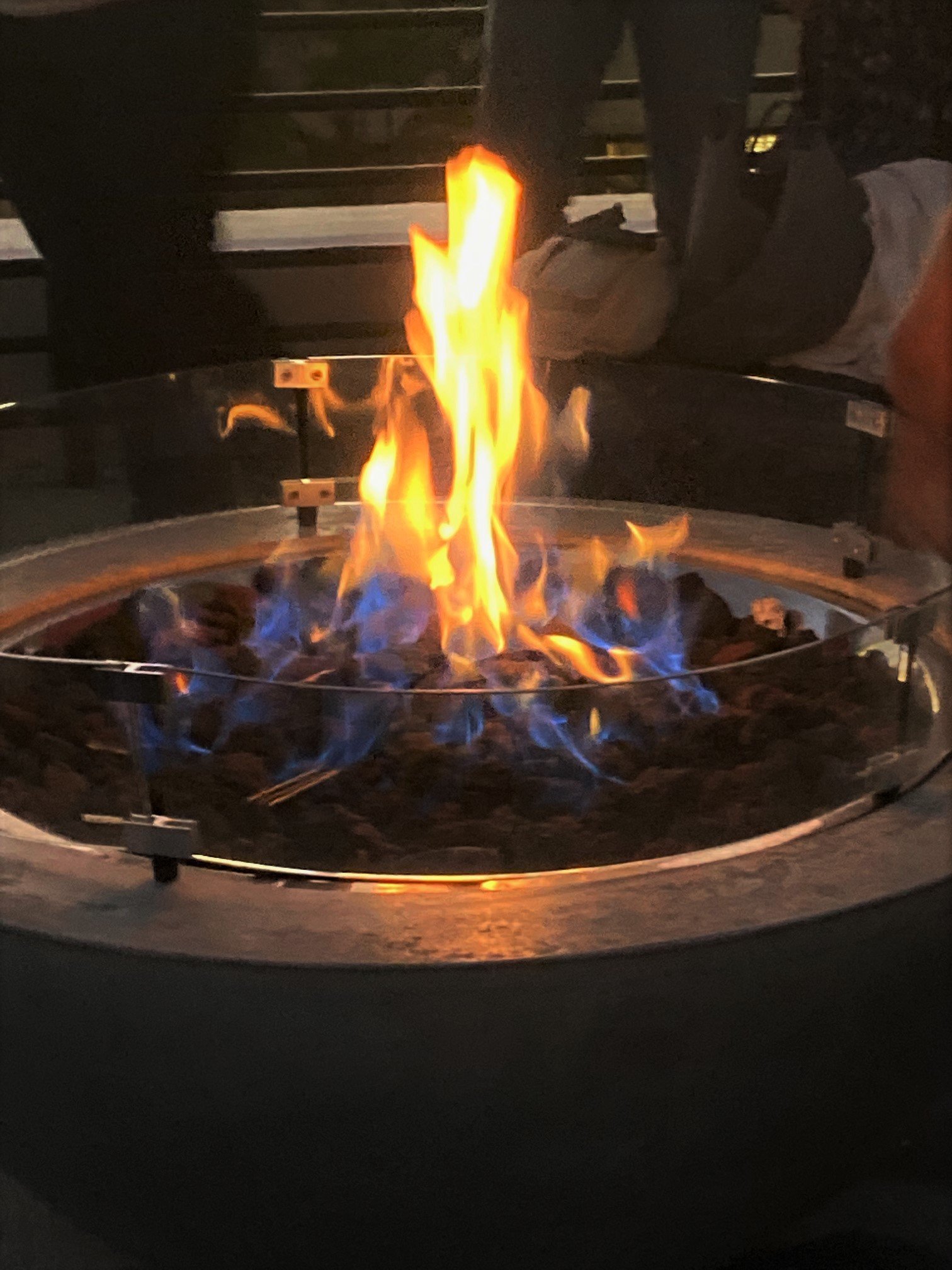 Fire pits for gathering
