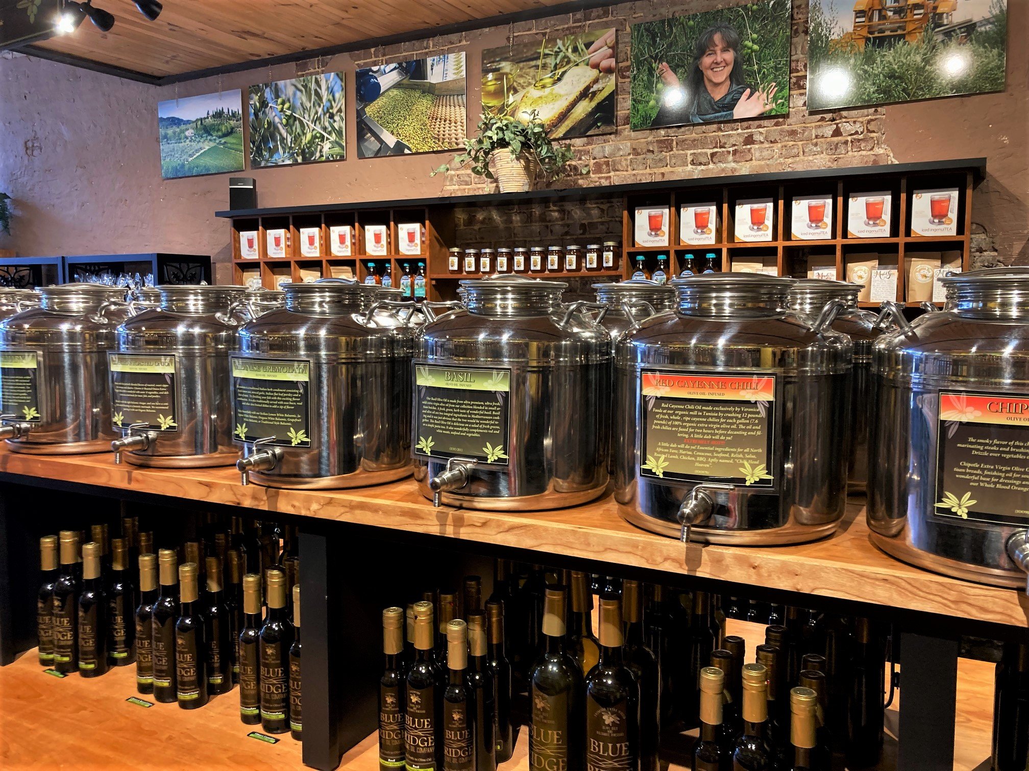 Blue Ridge Olive Oil &amp; Tea shop