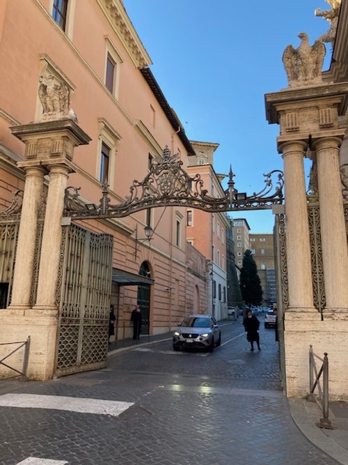 Gates into Vatican City