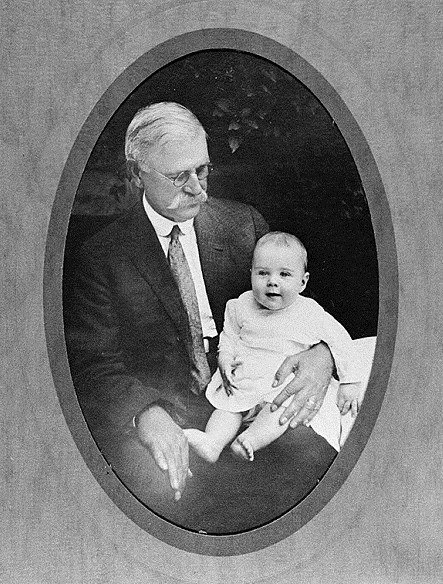 Colonel Sam Tate with grand nephew