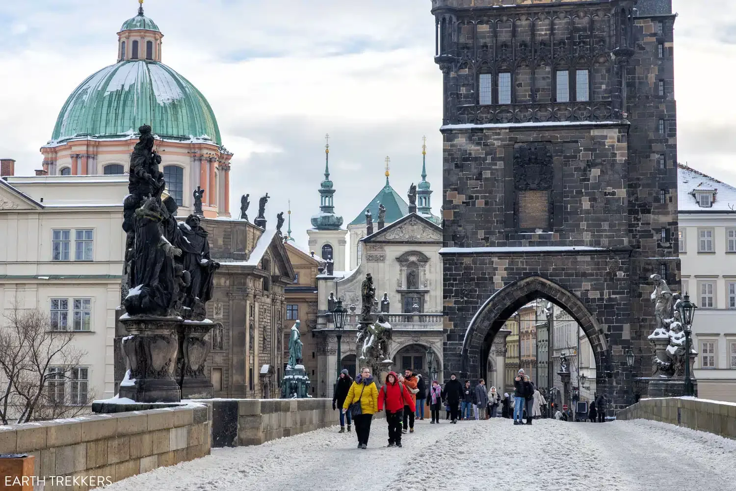 Charles Bridge has great vendors