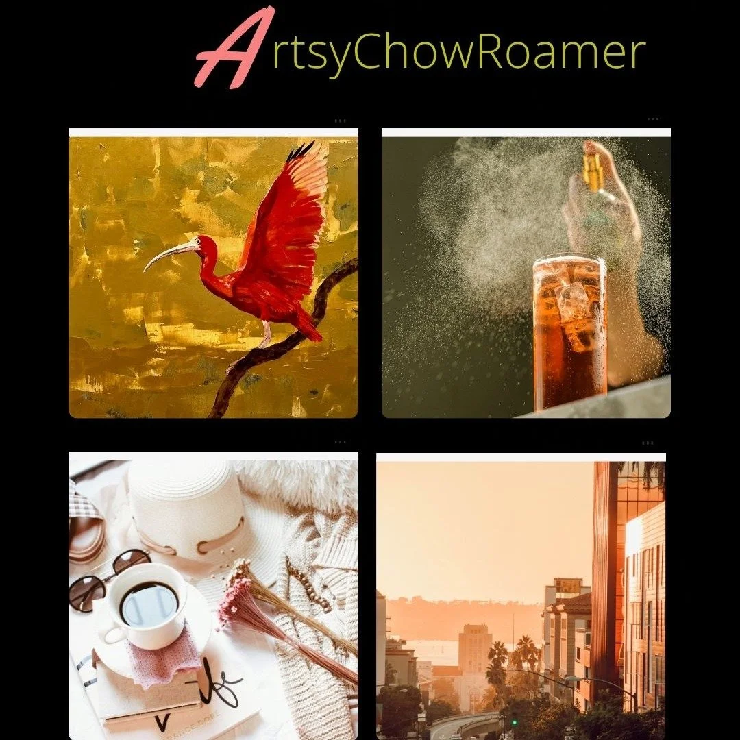 Why haven't you joined our curious adventure seeking tribe? Get the freebies and the 411 on all things art, food and travel....

#artsychowroamer
#thequirkytourist
#artfulideal
#ediblefare
#exploretheworld
#justbecause
#thursdayvibes❤️